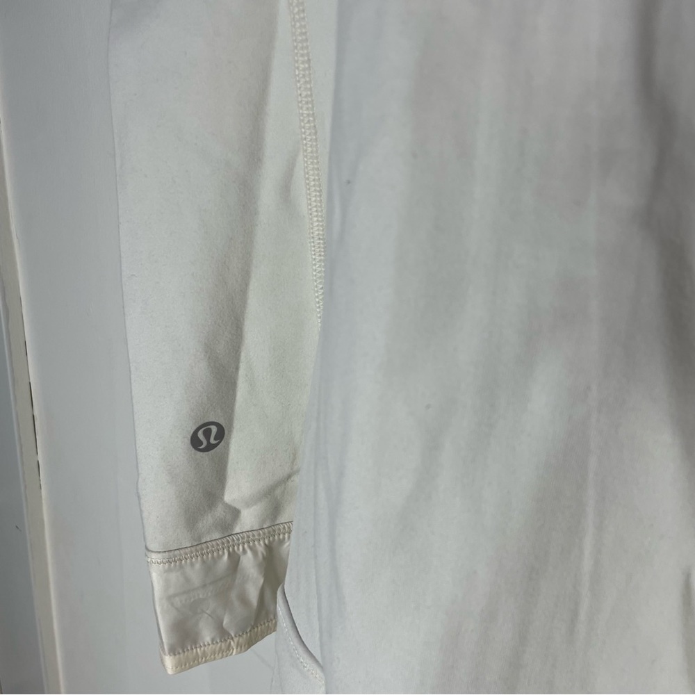 Lululemon Athletica White Zip-Up Vest - Picture 5 of 6
